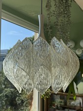 Marbach 60er Vintage Kalmar Kronleuchter Acrylglas Mid-century selten