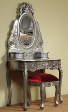 Silber schminktisch rokoko - silber,