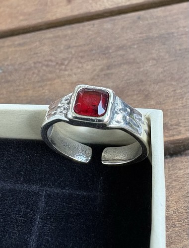 Ritter ring obsidian rot - ring,