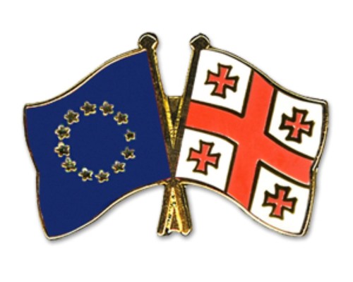 Georgien europa pin - pin, flaggen