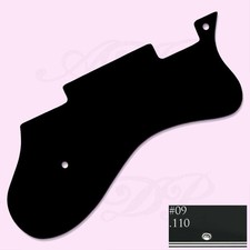 Pickguard Schwarz 5Ply .110