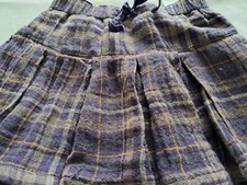 H&M-Rock-Lila-Braun-Kariert-Gefüttert-Größe 74- Sonderangebot-