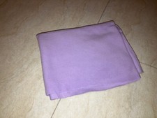 Stoffrest Fleecestoff flieder helllila 80 x 30 cm