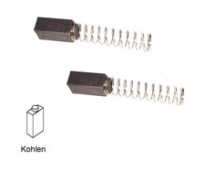 Kohlebürsten BLACK & DECKER HV7VE, P7301, P7302, P7303, P7305 - 6x6x15 mm (2109)