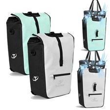 Gepäckträger 1 3 Wasserdich Fahrradtaschen für Herausnehmbarer mit Kühltasche in