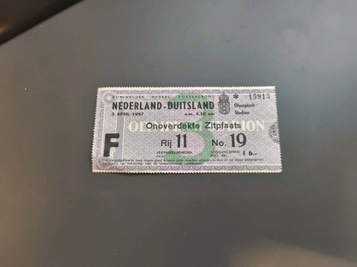 Altes ticket 1957 - altes,