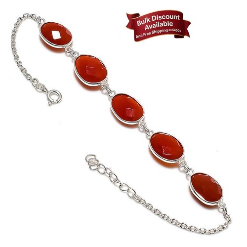 Roter onyx stein - roter,