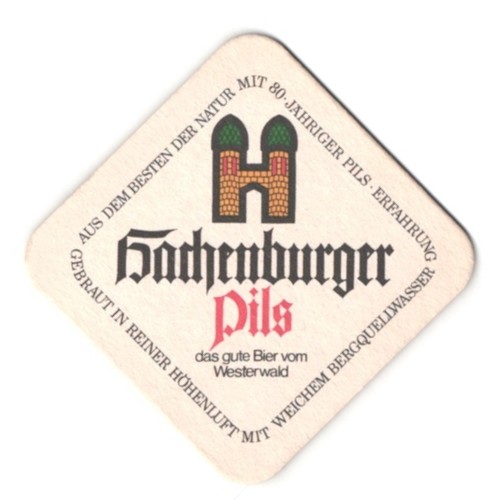 Bierdeckel hachenburg - bierdeckel,