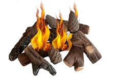 10-teiliges Keramikholz-Set