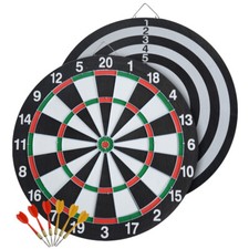 MUWO Dartscheibe Dartboard mit