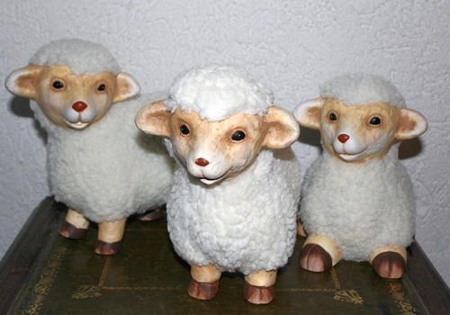 Tierfiguren schafe 3erset - schafe,