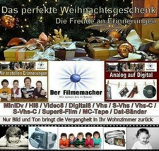 Mini DV , MiniDV , Mini-DV digitalisieren auf DVD    -   7 Kassetten bis 95 min