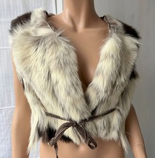 UNIKAT Handarbeit Pelzweste