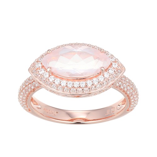 Cavill rosenquarz ring 19ct - ring, 1,19ct