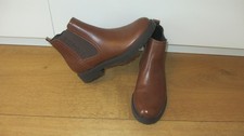 ESPRIT tolle Chelsea Boots Stiefel Braun Gr.38 Neu