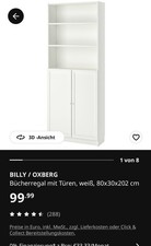 Billy/Oxberg Bücherregal mit