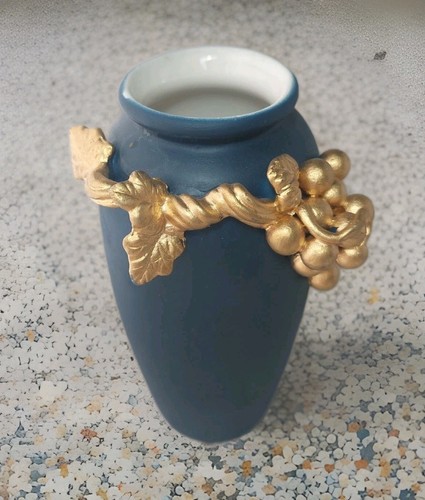 Vase china dunkelblau - vase,