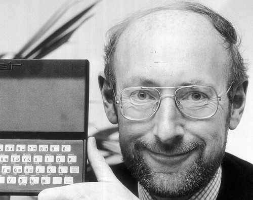 Sir clive sinclair 8x10 foto - clive,