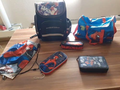 Spiderman schulranzen set - spiderman,