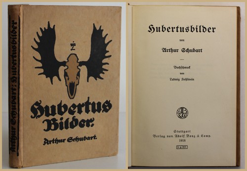 Schubart hubertusbilder 1918 - hubertusbilder,