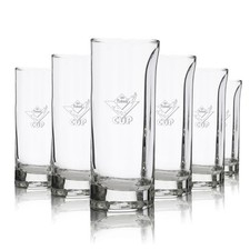 6x Asbach Glas 0,34l Cup