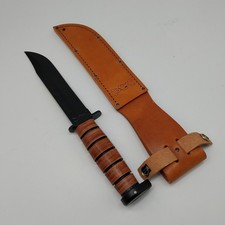 Ka-Bar 1317 Des Hundes Kopf Allzweckmesser, Schwarz