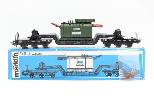 Märklin 4617 tiefladewagen - märklin,