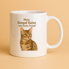 Schöne Malerei Kaffee Tasse