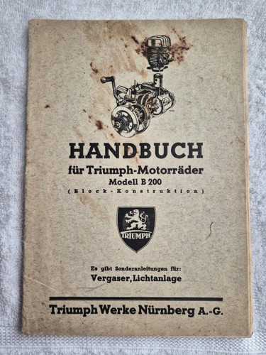 Triumph modell 200 - b,