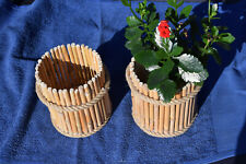 Bambusübertopf Schilf Rohr