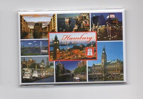 Magnet hamburg motive - 8,