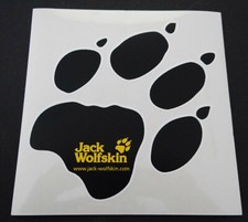 Werbe-Aufkleber Jack Wolfskin