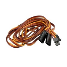 ✅ 10 Stück Servokabel Verlängerungskabel 60cm 30AWG Verlängerung Graupner JR Uni