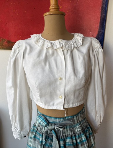 Schöne dirndlbluse weiß - dirndlbluse,