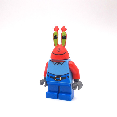 Lego spongebob mr - -, krabs