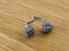 Pandora Sicherheitskette Bicolor 14k Gold 925 Silber Neu