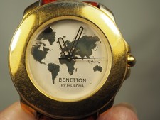 VINTAGE BULOVA ARMBANDUHR FÜR BENETTON VINTAGE QUARTZ WATCH