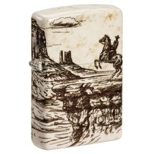 ZIPPO color Wild West Scene