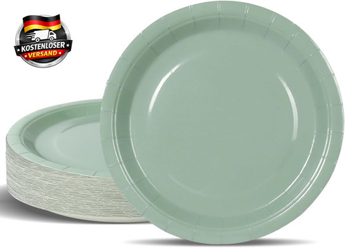 50stück pappteller - 50stück,