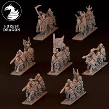 3D Druckfigur Wargame Untote -