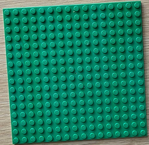 Lego platte 16x16 - 16x16, grün
