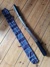Didgeridoo Eukalyptus? Hartholz handbemalt mit Tasche Original aus Australien