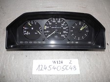Tacho Kombiinstrument defekt an Bastler 1245405648 W124 Mercedes