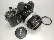 Nikon F SLR + Nikkor-H 85mm