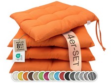 4er oder 8er Set Stuhlkissen