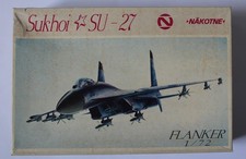 Flugzeug Modellbausatz 1:72 Düsenflugzeug Nakotne Sukhoi Flanker SU-27