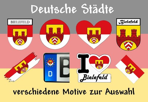 Aufkleber flagge wappen kfz - aufkleber-, flagge-wappen-kfz