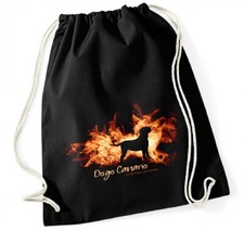 Turnbeutel dogo canario feuer - turnbeutel,