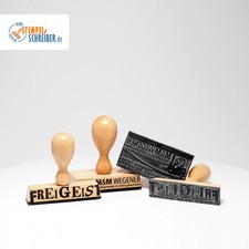 Holzstempel - Firmenstempel =