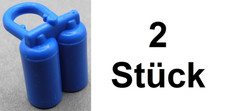 2x LEGO 3838 Minifigur Zubehör Sauerstofftank Sauerstoffflasche Blau
